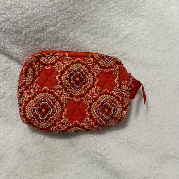 Vera Bradley Small Cosmetic Pouch – Paprika Paisley (Retired Winter 2009) - Picture 3 of 6